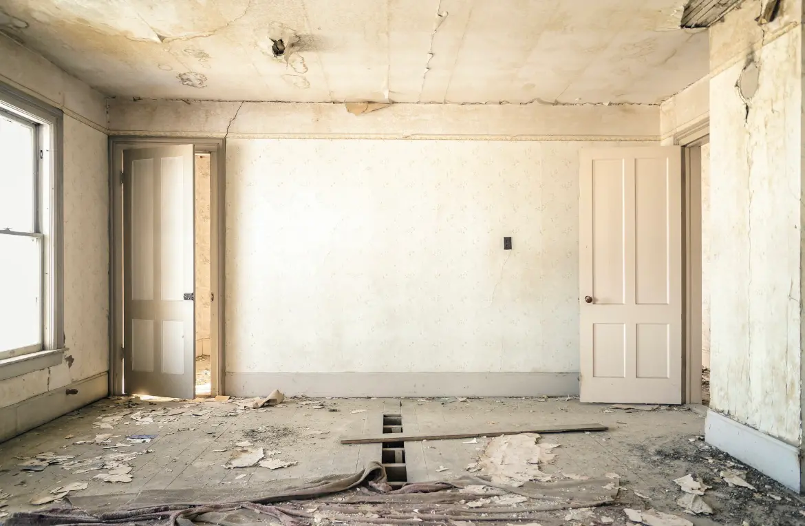 Waste disposal crew managing a cleanout project in Douglasville